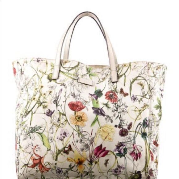 Gucci flora large tote   - Picture 5 of 17